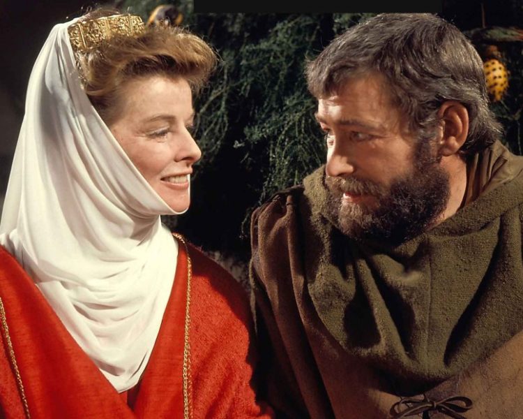 Katharine Hepburn and Peter O'Toole in 'The Lion in Winter'
