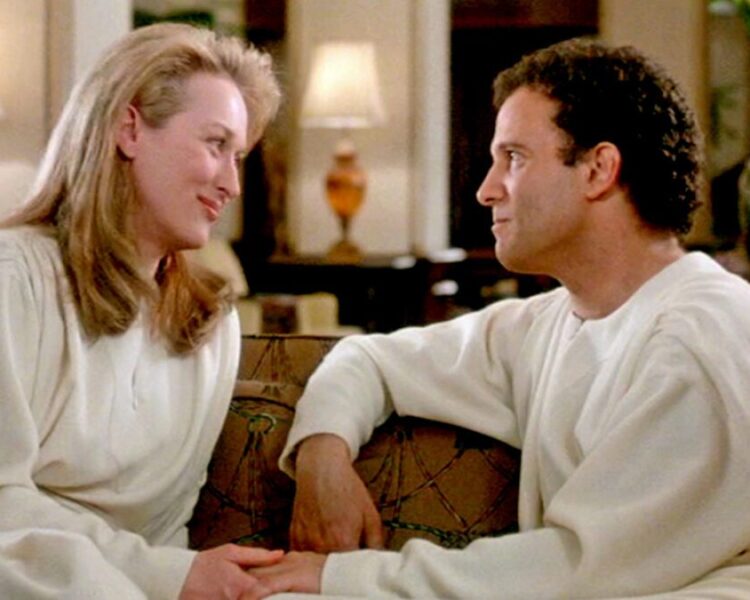 Meryl Streep and Albert Brooks in 'Defending Your Life'